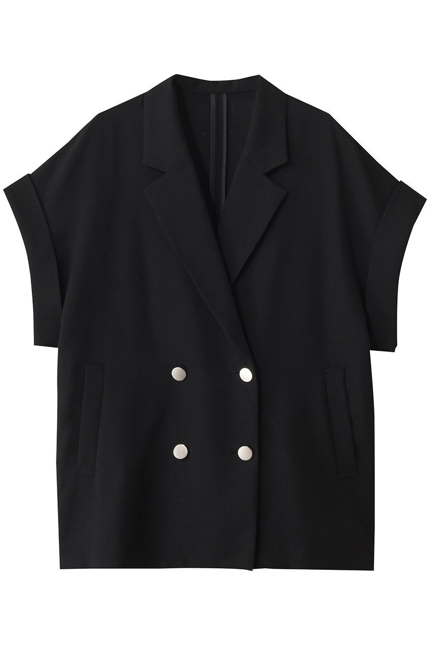 【アルアバイル/allureville】のスラブメッシュフレンチスリーブジャケット インテリア・キッズ・メンズ・レディースファッション・服の通販 founy(ファニー) 　ファッション　Fashion　レディースファッション　WOMEN　アウター　Coat Outerwear　ジャケット　Jackets　ジャケット　Jacket　メッシュ　Mesh　エレガント 上品　Elegant　NEW・新作・新着・新入荷　New Arrivals　ネイビー|ID: prp329100004576666 ipo3291000000032412879