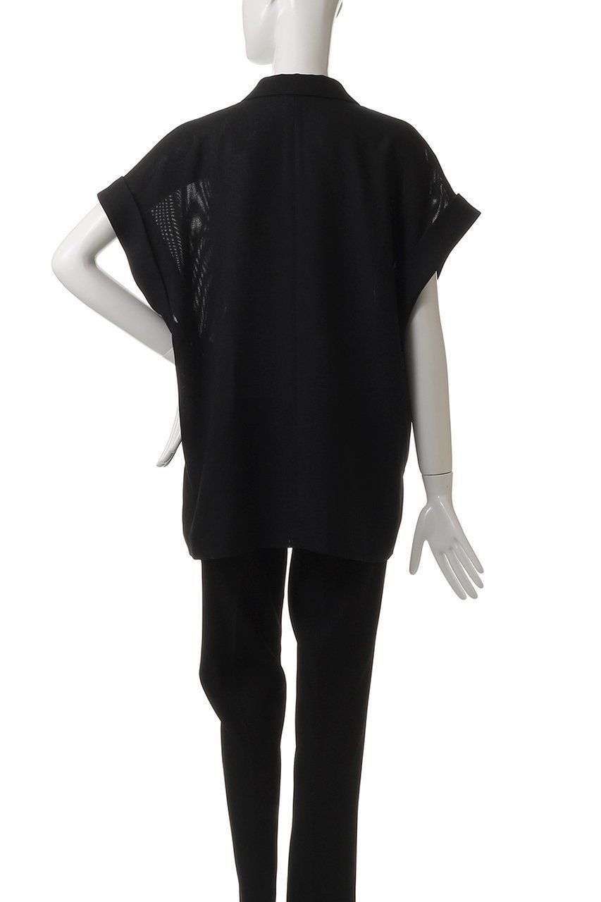 【アルアバイル/allureville】のスラブメッシュフレンチスリーブジャケット 人気、トレンドファッション・服の通販 founy(ファニー) 　ファッション　Fashion　レディースファッション　WOMEN　アウター　Coat Outerwear　ジャケット　Jackets　ジャケット　Jacket　メッシュ　Mesh　エレガント 上品　Elegant　NEW・新作・新着・新入荷　New Arrivals　other-4|ID: prp329100004576666 ipo3291000000032412884