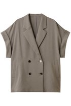 【アルアバイル/allureville】のスラブメッシュフレンチスリーブジャケット 人気、トレンドファッション・服の通販 founy(ファニー) ファッション Fashion レディースファッション Fashion for Women アウター Coat / Outerwear Collection レディースジャケット・軽アウター Jackets ジャケット Jacket, Outerwear メッシュ Mesh, Net Fabric エレガント 上品 Elegant thumbnail カーキ|ID: prp329100004576666 ipo3291000000033216940