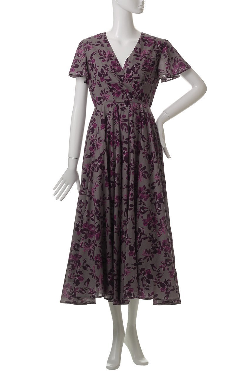 【マルティニーク/martinique】の【MARIHA】マドモアゼルのドレス 人気、トレンドファッション・服の通販 founy(ファニー) 　ファッション　Fashion　レディースファッション　WOMEN　ワンピース　Dress　ドレス　Party Dresses　チュニック　Tunic　ジュエリー　Jewelry　スリーブ　Sleeve　チュニック　Tunic　ドレス　Dress　フラワー　Flower　フレア　Flare　プリント　Print　ロング　Long　エレガント 上品　Elegant　NEW・新作・新着・新入荷　New Arrivals　other-6|ID: prp329100004576674 ipo3291000000032412929