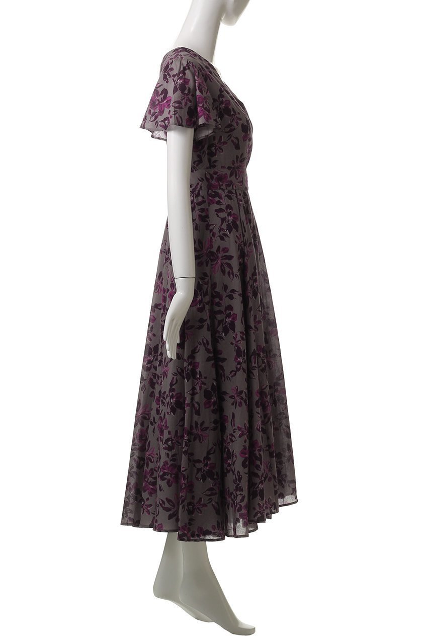 【マルティニーク/martinique】の【MARIHA】マドモアゼルのドレス 人気、トレンドファッション・服の通販 founy(ファニー) 　ファッション　Fashion　レディースファッション　Fashion for Women　ワンピース　Dresses　フォーマル・パーティードレス・結婚式用ドレス　Elegant & Casual Dresses　チュニック　Tunic Tops & Dresses　ジュエリー　Jewelry, Accessories　スリーブ　Sleeve, Long Sleeve / Short Sleeve　チュニック　Tunic, Long Top　ドレス　Dress, One-Piece　フラワー　Flower, Floral　フレア　Flare, Flared　プリント　Print, Printed Pattern　ロング　Long, Long-Length　エレガント 上品　Elegant　other-3|ID: prp329100004576674 ipo3291000000035506237