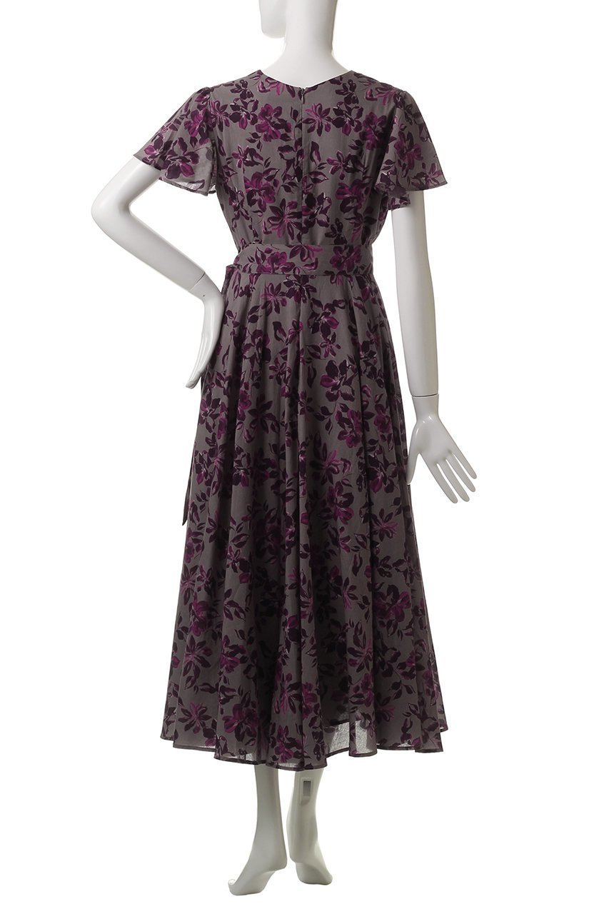 【マルティニーク/martinique】の【MARIHA】マドモアゼルのドレス 人気、トレンドファッション・服の通販 founy(ファニー) 　ファッション　Fashion　レディースファッション　Fashion for Women　ワンピース　Dresses　フォーマル・パーティードレス・結婚式用ドレス　Elegant & Casual Dresses　チュニック　Tunic Tops & Dresses　ジュエリー　Jewelry, Accessories　スリーブ　Sleeve, Long Sleeve / Short Sleeve　チュニック　Tunic, Long Top　ドレス　Dress, One-Piece　フラワー　Flower, Floral　フレア　Flare, Flared　プリント　Print, Printed Pattern　ロング　Long, Long-Length　エレガント 上品　Elegant　other-4|ID: prp329100004576674 ipo3291000000036178879