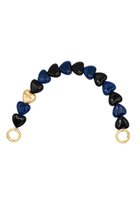 【ルヴィニ パリ/Louvini Paris】のハンドストラップ PETIT CUORE BLACK-NAVY|ID: prp329100004576679 ipo3291000000032412946