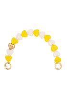 【ルヴィニ パリ/Louvini Paris】のハンドストラップ PETIT CUORE YELLOW-WHITE|ID: prp329100004576679 ipo3291000000032412951
