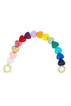 【ルヴィニ パリ/Louvini Paris】のハンドストラップ PETIT CUORE RAINBOW|ID: prp329100004576679 ipo3291000000032412953