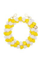 【ルヴィニ パリ/Louvini Paris】のスマホチェーン CUORE YELLOW-WHITE|ID: prp329100004576684 ipo3291000000032412986
