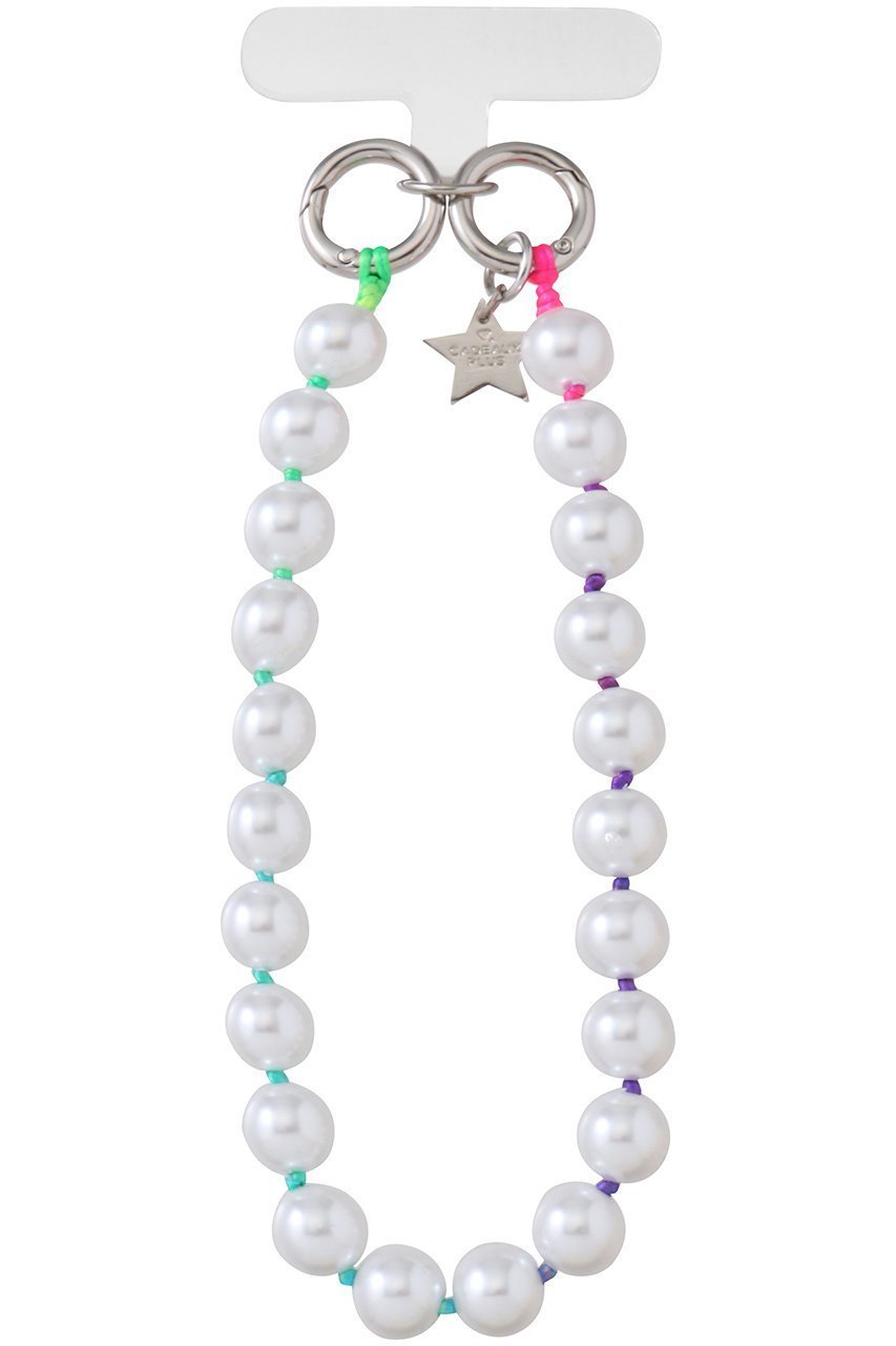【カドー/CADEAUX】の【CADEAUX PLUS】ホワイトパール スマホストラップ 人気、トレンドファッション・服の通販 founy(ファニー) 　ファッション　Fashion　レディースファッション　Fashion for Women　コレクション　Collection, Seasonal Line　シルク　Silk, 100% Silk　チャーム　Charm, Pendant　トレンド　Trend, Trending Now　パール　Pearl, Pearl Accent　人気　Popular, Best Seller　other-7|ID: prp329100004576688 ipo3291000000035843513