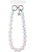 【カドー/CADEAUX】の【CADEAUX PLUS】ホワイトパール スマホストラップ レインボー(アソート)|ID: prp329100004576688 ipo3291000000036205867