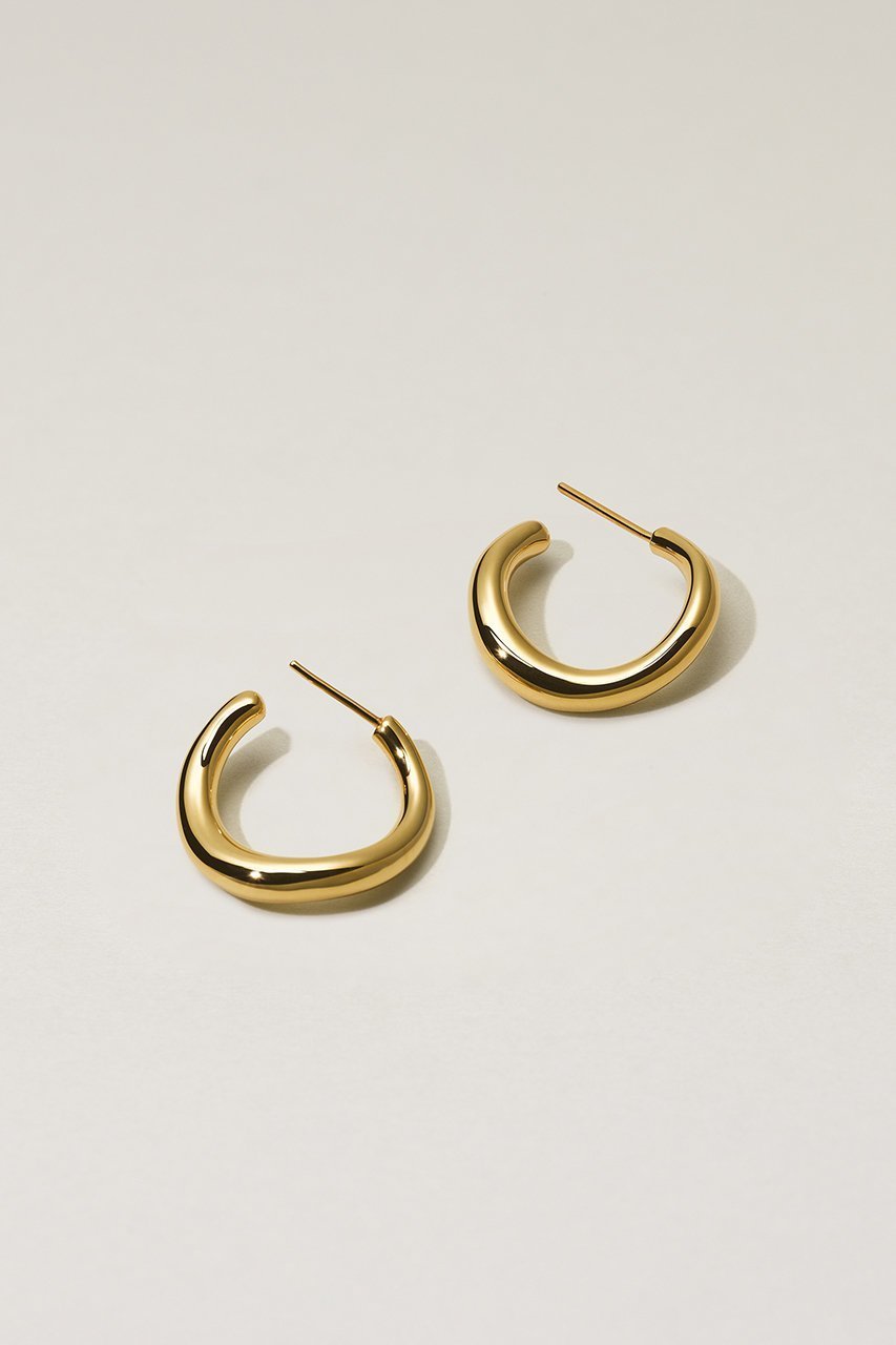 【サラース/SARARTH】のELLIPSE SWAY ピアス I(K24P) 人気、トレンドファッション・服の通販 founy(ファニー) 　ファッション　Fashion　レディースファッション　Fashion for Women　ジュエリー　Jewelry　ファッションリング　Fashion Rings　イヤリング・フープ・ドロップタイプ　Hoop, Drop & Clip Earrings　イヤリング　Earrings　コレクション　Collection, Seasonal Line　フォルム　Silhouette, Form　エレガント 上品　Elegant　 other-1|ID: prp329100004576692 ipo3291000000036189772