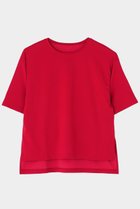 【ル フィル/LE PHIL】のパーフェクトTコンパクトポンチ 人気、トレンドファッション・服の通販 founy(ファニー) ファッション Fashion レディースファッション Fashion for Women トップス・カットソー Cut & Sew Tops シャツ・ブラウス・オフィスカジュアル Elegant Blouses & Button-Ups ロングTシャツ・Tシャツ Longline T-Shirts & Tees カットソー・ベーシックTシャツ Cut-and-Sewn Tops / Stretch Tees & Basics おすすめ Recommended / Our Picks コンパクト Compact, Small Size ショート Short, Short Length シンプル Simple, Minimal ジャケット Jacket, Outerwear スタンダード Standard, Basic ストレッチ Stretch, Stretchy Fabric スリット Slit, Slit Detail スリーブ Sleeve, Long Sleeve / Short Sleeve セットアップ Set-Up, Coordinated Outfit フィット Fit, Slim Fit ベーシック Basic, Essential 半袖 Short Sleeve, Half Sleeve thumbnail レッド|ID: prp329100004576707 ipo3291000000032814423