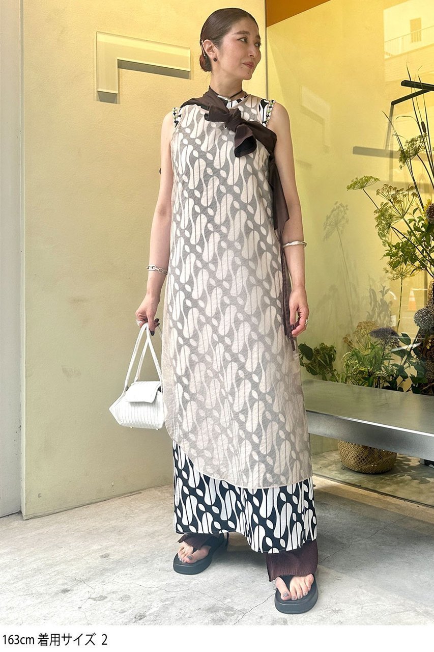 【スタニングルアー/STUNNING LURE】のバティックプリントワンピース 人気、トレンドファッション・服の通販 founy(ファニー) 　ファッション　Fashion　レディースファッション　Fashion for Women　ワンピース　Dresses　チュニック　Tunic Tops & Dresses　チュニック　Tunic, Long Top　モチーフ　Motif, Design Theme　ロング　Long, Long-Length　other-6|ID: prp329100004577552 ipo3291000000035340837