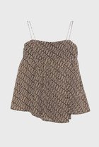 【スタニングルアー/STUNNING LURE】の【6/18 11:00販売開始】バティックプリントブラウス 人気、トレンドファッション・服の通販 founy(ファニー) ファッション Fashion レディースファッション WOMEN トップス・カットソー Tops/Tshirt シャツ/ブラウス Shirts/Blouses キャミソール Camisole シアー Sheer ショート Short スリーブ Sleeve モダン Modern モチーフ Motif ラップ Wrap 再入荷 Restock/Back In Stock/Re Arrival thumbnail ブラウン|ID: prp329100004577553 ipo3291000000032423159