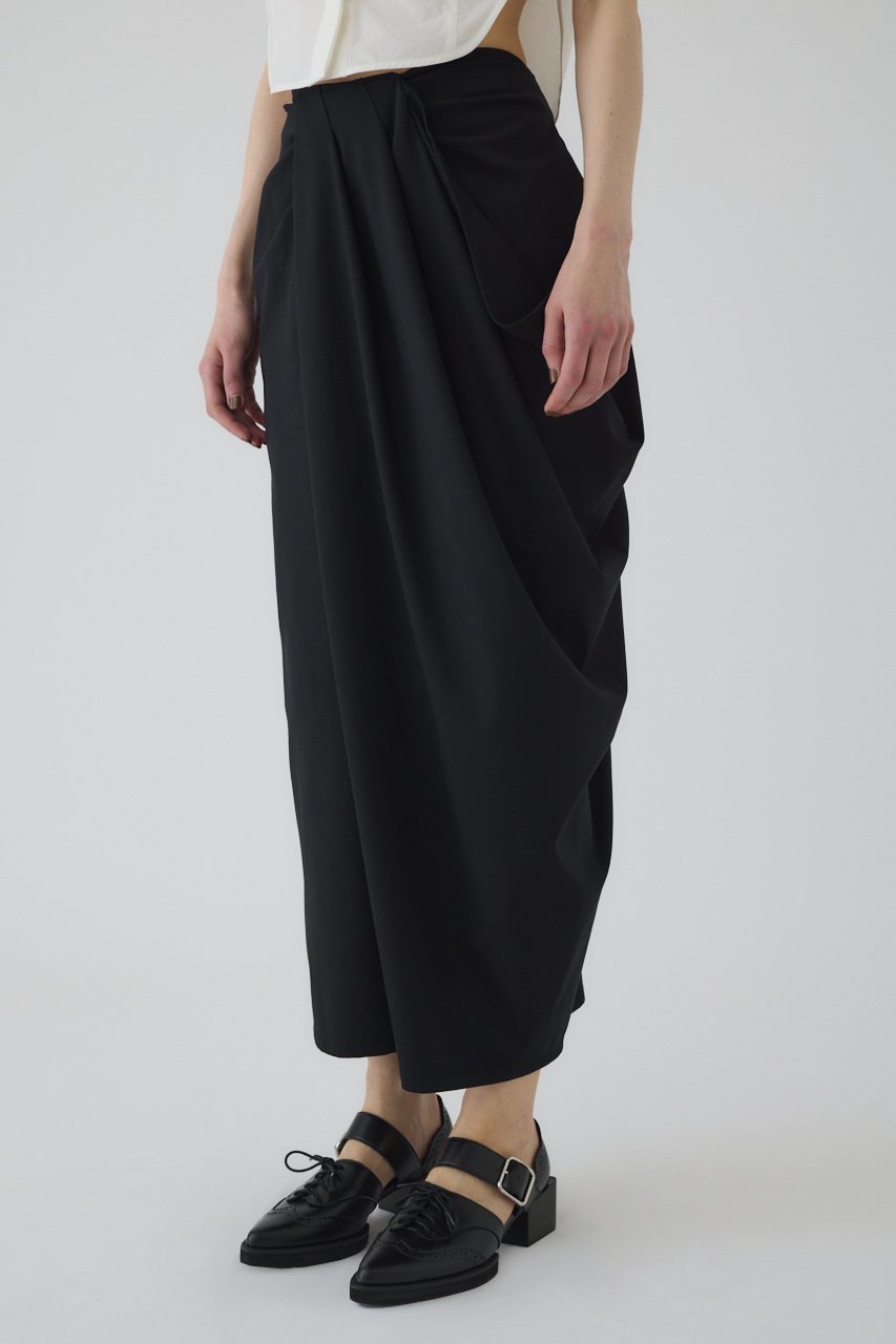 【リムアーク/RIM.ARK】の【6/18 10:00販売開始】Cut drape SK/スカート 人気、トレンドファッション・服の通販 founy(ファニー) 　ファッション　Fashion　レディースファッション　WOMEN　スカート　Skirt　ロングスカート　Long Skirt　おすすめ　Recommend　アシンメトリー　Asymmetry　カットソー　Cut And Sew　スマート　Smart　セットアップ　Set Up　ドレープ　Drape　モダン　Modern　ロング　Long　NEW・新作・新着・新入荷　New Arrivals　other-2|ID: prp329100004577574 ipo3291000000032423349