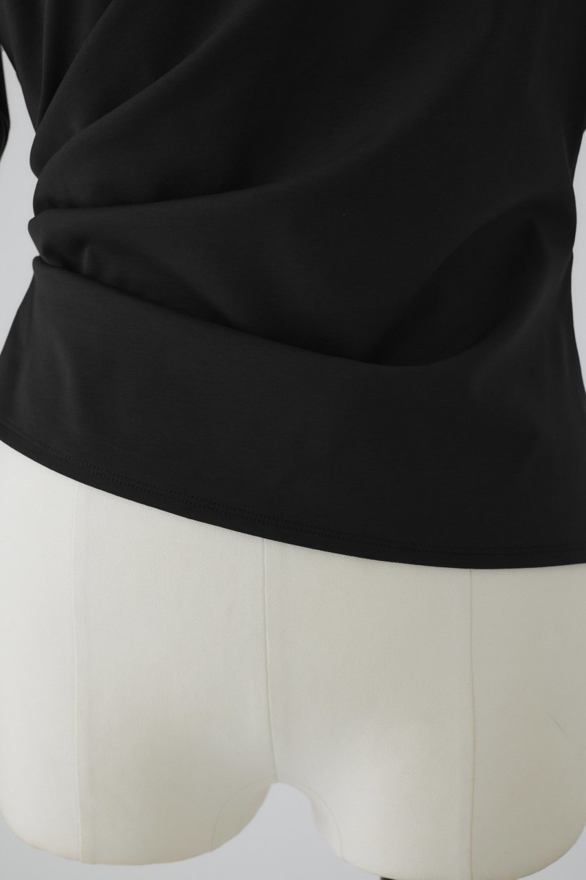 【リムアーク/RIM.ARK】のAsymmetry tuck cut tops/トップス 人気、トレンドファッション・服の通販 founy(ファニー) 　ファッション　Fashion　レディースファッション　Fashion for Women　トップス・カットソー　Cut & Sew Tops　シャツ・ブラウス・オフィスカジュアル　Elegant Blouses & Button-Ups　ロングTシャツ・Tシャツ　Longline T-Shirts & Tees　カットソー・ベーシックTシャツ　Cut-and-Sewn Tops / Stretch Tees & Basics　アシンメトリー　Asymmetrical Style　カットソー　Cut and Sewn Top　ショート　Short, Short Length　スマート　Smart, Elegant　スリーブ　Sleeve, Long Sleeve / Short Sleeve　セットアップ　Set-Up, Coordinated Outfit　ドレープ　Drape, Draping Fabric　モダン　Modern, Contemporary　other-8|ID: prp329100004577576 ipo3291000000035790245