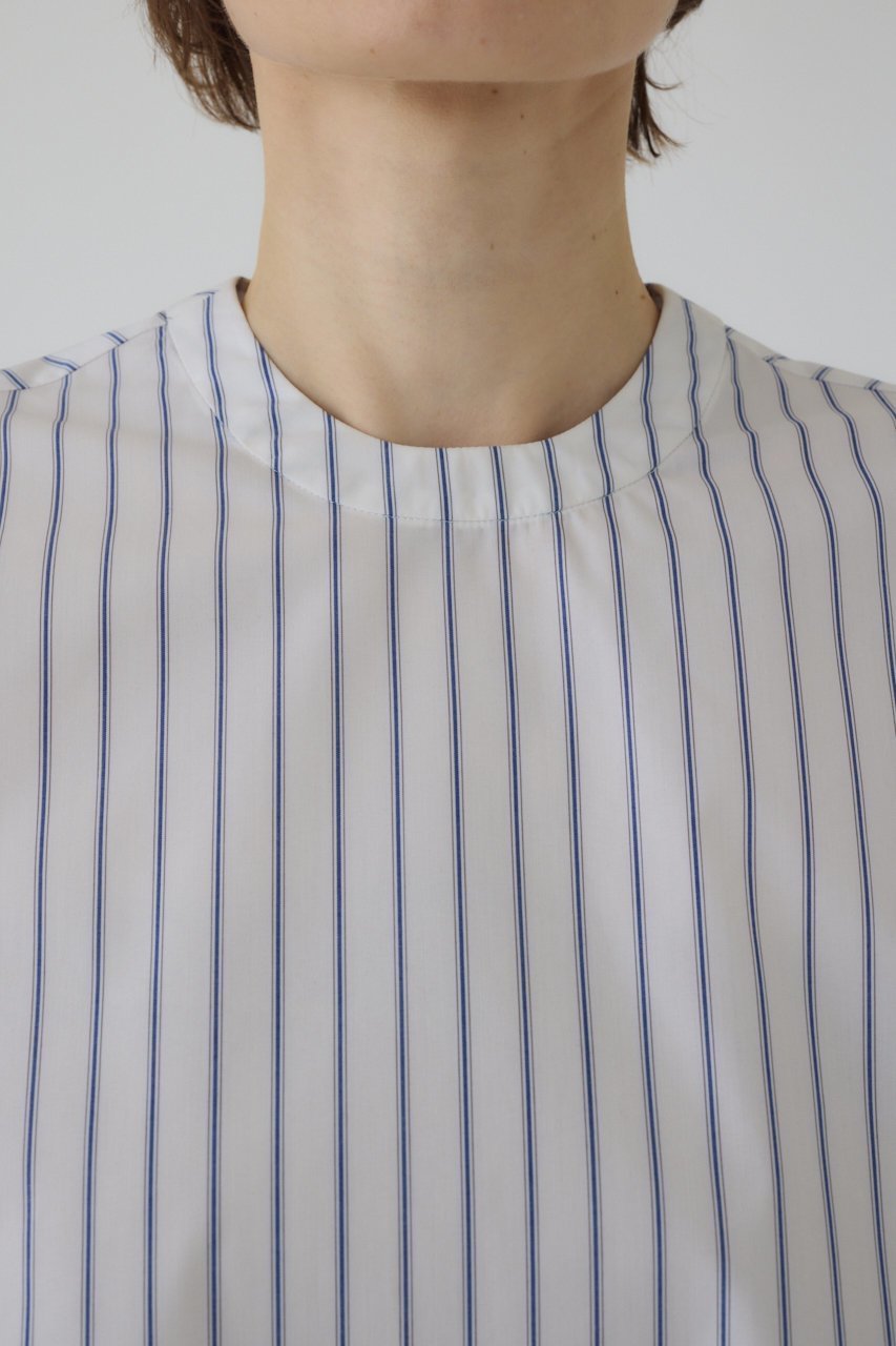 【リムアーク/RIM.ARK】の【6/18 10:00販売開始】Drawstring big tops/トップス 人気、トレンドファッション・服の通販 founy(ファニー) 　ファッション　Fashion　レディースファッション　WOMEN　トップス・カットソー　Tops/Tshirt　シャツ/ブラウス　Shirts/Blouses　ロング / Tシャツ　T-Shirts　カットソー　Cut and Sewn　ショート　Short　シンプル　Simple　ストライプ　Stripe　スリーブ　Sleeve　バルーン　Balloon　リラックス　Relax　夏　Summer　NEW・新作・新着・新入荷　New Arrivals　other-6|ID: prp329100004577578 ipo3291000000032423385