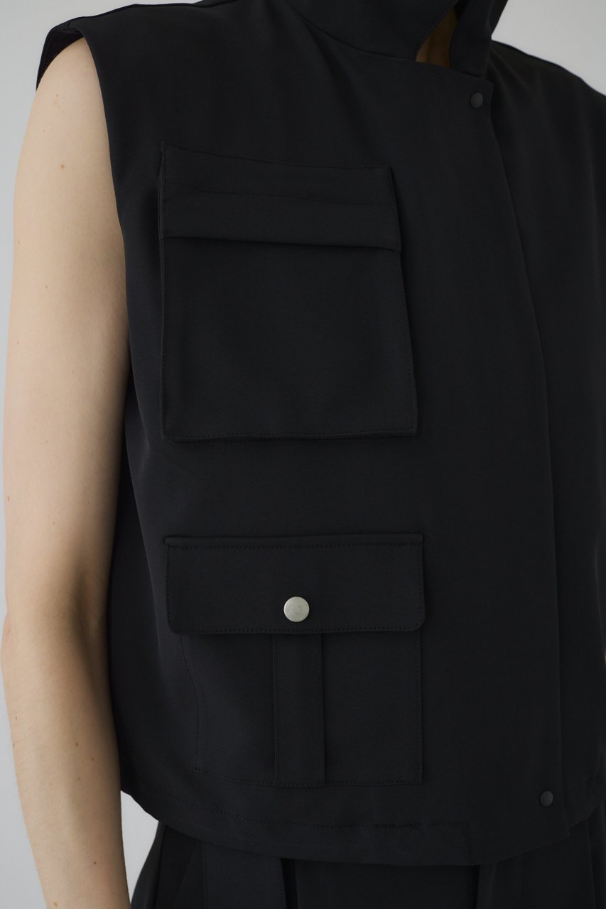 【リムアーク/RIM.ARK】の【6/18 10:00販売開始】Tech vest tops/ベスト 人気、トレンドファッション・服の通販 founy(ファニー) 　ファッション　Fashion　レディースファッション　WOMEN　アウター　Coat Outerwear　ジャケット　Jackets　おすすめ　Recommend　ジャケット　Jacket　スポーティ　Sporty　セットアップ　Set Up　ベスト　Vest　ポケット　Pocket　メッシュ　Mesh　エレガント 上品　Elegant　NEW・新作・新着・新入荷　New Arrivals　other-7|ID: prp329100004577581 ipo3291000000032423401