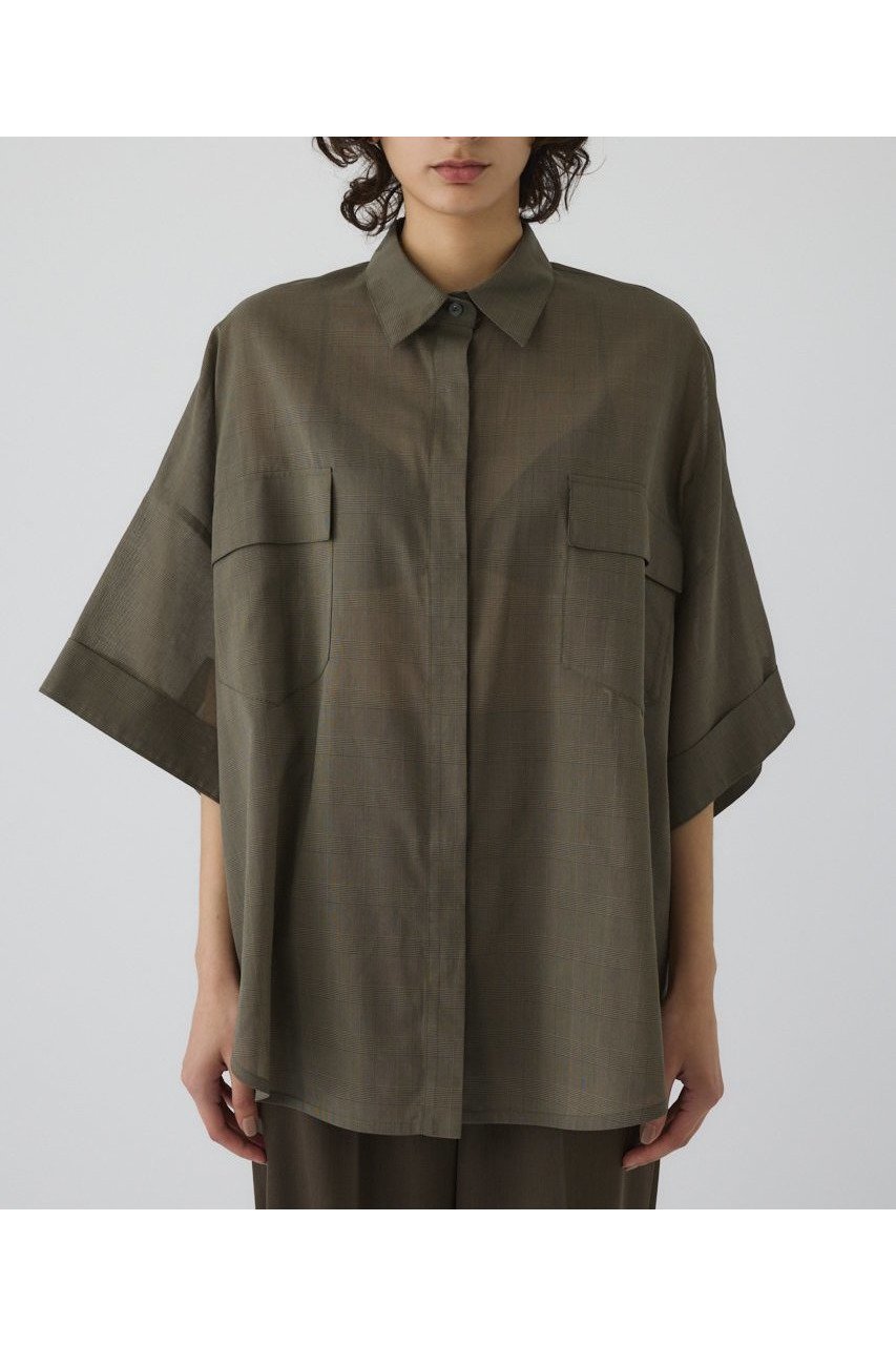 【リムアーク/RIM.ARK】の【6/18 10:00販売開始】Oversized check pattern SH/シャツ 人気、トレンドファッション・服の通販 founy(ファニー) 　ファッション　Fashion　レディースファッション　WOMEN　トップス・カットソー　Tops/Tshirt　シャツ/ブラウス　Shirts/Blouses　エアリー　Airy　クラシカル　Classical　ショート　Short　スリーブ　Sleeve　チェック　Check　バランス　Balance　NEW・新作・新着・新入荷　New Arrivals　 other-1|ID: prp329100004577583 ipo3291000000032423405