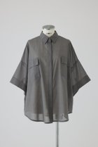 【リムアーク/RIM.ARK】のOversized check pattern SH/シャツ 柄グレー|ID: prp329100004577583 ipo3291000000035790248