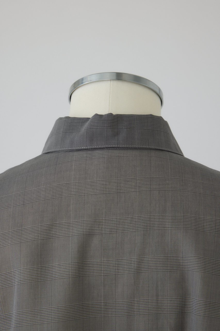 【リムアーク/RIM.ARK】のOversized check pattern SH/シャツ 人気、トレンドファッション・服の通販 founy(ファニー) 　ファッション　Fashion　レディースファッション　Fashion for Women　トップス・カットソー　Cut & Sew Tops　シャツ・ブラウス・オフィスカジュアル　Elegant Blouses & Button-Ups　エアリー　Airy Texture　クラシカル　Classical, Vintage-Inspired　ショート　Short, Short Length　スリーブ　Sleeve, Long Sleeve / Short Sleeve　チェック　Check, Plaid, Tartan　バランス　Balance, Style Balance　other-8|ID: prp329100004577583 ipo3291000000035790257