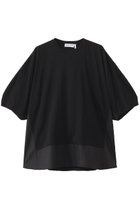 【ナゴンスタンス/nagonstans】のソフト天竺 WovenコンビT/SH Tシャツ Black|ID: prp329100004577585 ipo3291000000035790261