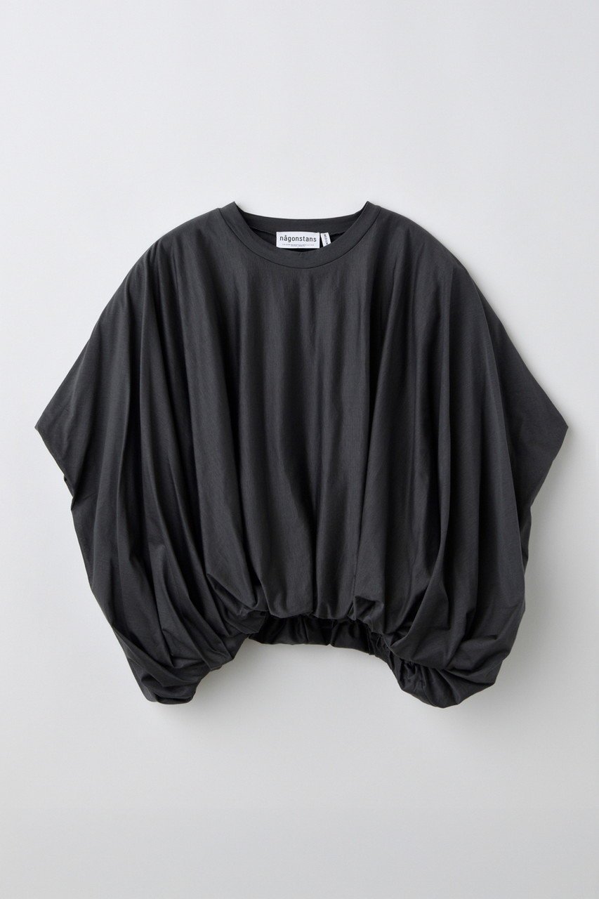 【ナゴンスタンス/nagonstans】のSheer Jersey バルーンクロップドT/SH Tシャツ インテリア・キッズ・メンズ・レディースファッション・服の通販 founy(ファニー) 　ファッション　Fashion　レディースファッション　Ladies' Fashion Online　トップス・カットソー　Tops/Tshirt　シャツ/ブラウス　Shirts/Blouses　ロング / Tシャツ　T-Shirts　カットソー　Cut and Sewn　おすすめ　Recommend　ショート　Short　スリーブ　Sleeve　セットアップ　Set Up　ルーズ　Loose　ワイド　Wide　再入荷　Restock/Back In Stock/Re Arrival　Cement|ID: prp329100004577588 ipo3291000000032423436