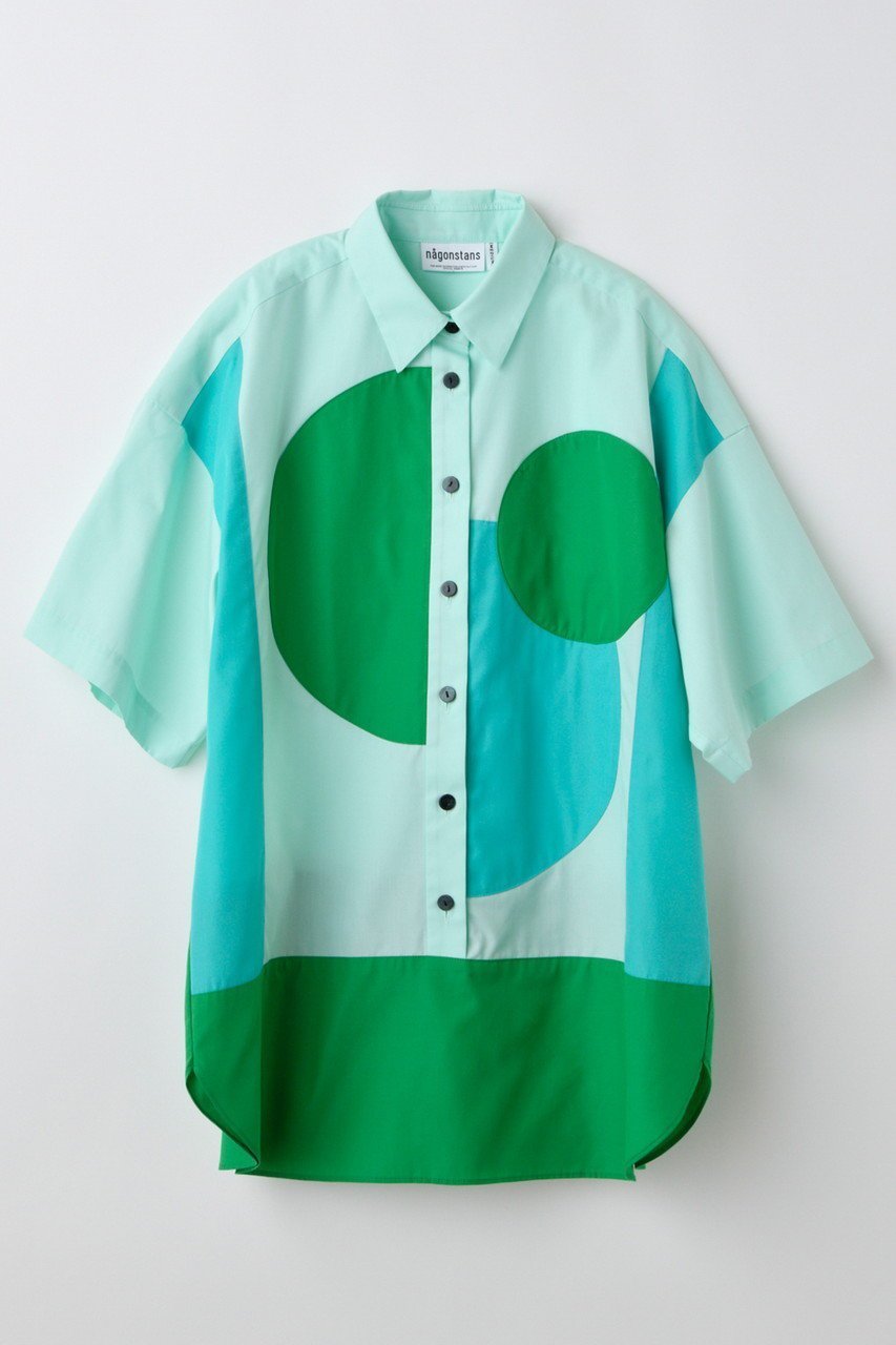 【ナゴンスタンス/nagonstans】のT/Cブロード ドットモチーフSH/シャツ インテリア・キッズ・メンズ・レディースファッション・服の通販 founy(ファニー) 　ファッション　Fashion　レディースファッション　Fashion for Women　トップス・カットソー　Cut & Sew Tops　シャツ・ブラウス・オフィスカジュアル　Elegant Blouses & Button-Ups　ショート　Short, Short Length　スリーブ　Sleeve, Long Sleeve / Short Sleeve　ドット　Polka Dot, Dot Pattern　ブロード　Broadcloth, Fine Cotton　ポケット　Pocket, Pocket Detail　モチーフ　Motif, Design Theme　ワンポイント　One Point, Statement Accent　再入荷　Restock / Back in Stock　Zucchini|ID: prp329100004577591 ipo3291000000032423449