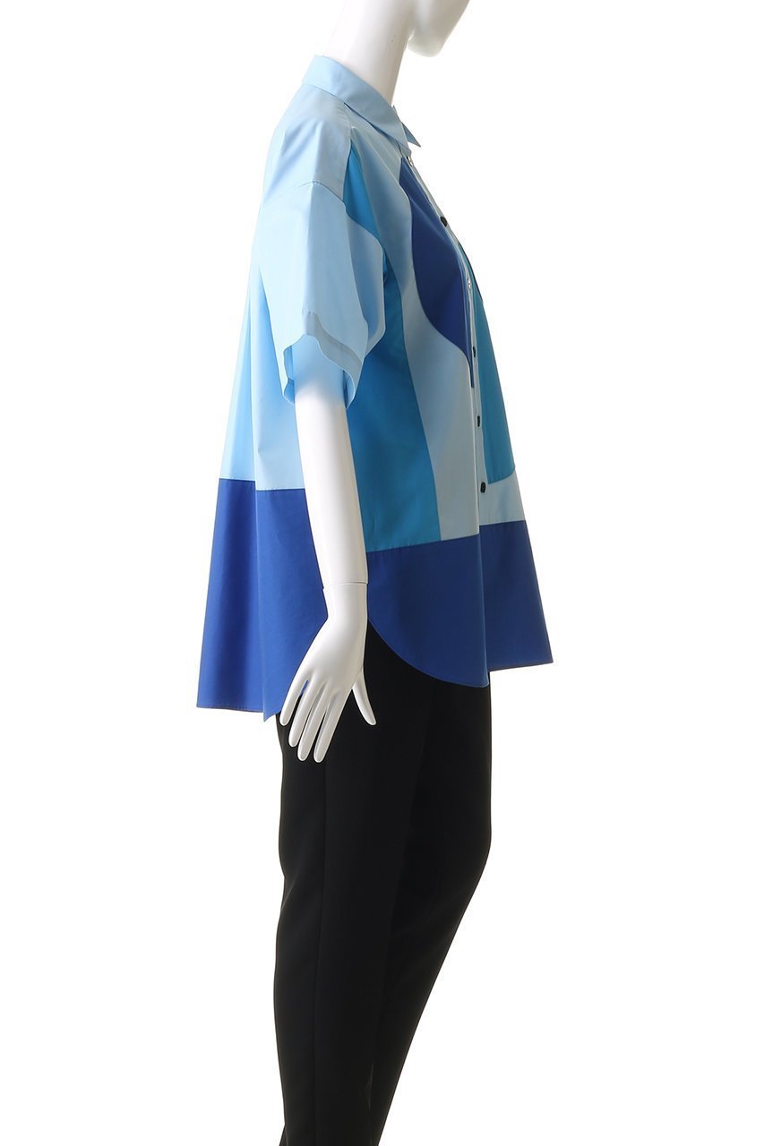 【ナゴンスタンス/nagonstans】のT/Cブロード ドットモチーフSH/シャツ 人気、トレンドファッション・服の通販 founy(ファニー) 　ファッション　Fashion　レディースファッション　Fashion for Women　トップス・カットソー　Cut & Sew Tops　シャツ・ブラウス・オフィスカジュアル　Elegant Blouses & Button-Ups　ショート　Short, Short Length　スリーブ　Sleeve, Long Sleeve / Short Sleeve　ドット　Polka Dot, Dot Pattern　ブロード　Broadcloth, Fine Cotton　ポケット　Pocket, Pocket Detail　モチーフ　Motif, Design Theme　ワンポイント　One Point, Statement Accent　再入荷　Restock / Back in Stock　other-3|ID: prp329100004577591 ipo3291000000032631674