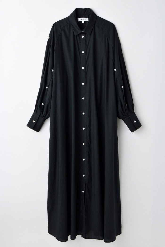 【エンフォルド/ENFOLD】のA-LINE DRESS/ドレス・ワンピース インテリア・キッズ・メンズ・レディースファッション・服の通販 founy(ファニー) https://founy.com/ ファッション Fashion レディースファッション Ladies' Fashion Online ワンピース Dress ドレス Party Dresses チュニック Tunic Aラインワンピース A-line Dress おすすめ Recommend カフス Cuffs チュニック Tunic ドレス Dress ヨーク Yoke ロング Long 再入荷 Restock/Back In Stock/Re Arrival 長袖 Long Sleeve |ID: prp329100004577593 ipo3291000000032423455