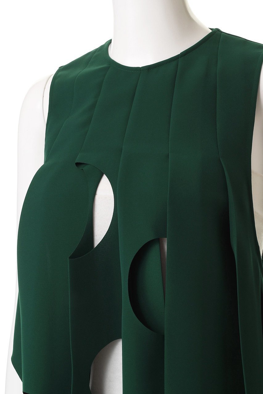 【エンフォルド/ENFOLD】のTONE-HOLE VEST/ベスト 人気、トレンドファッション・服の通販 founy(ファニー) 　ファッション　Fashion　レディースファッション　Fashion for Women　アウター　Coat / Outerwear Collection　レディースジャケット・軽アウター　Jackets　インナー　Innerwear　ジャケット　Jacket, Outerwear　プリーツ　Pleats, Pleated　ベスト　Vest, Waistcoat　モチーフ　Motif, Design Theme　今季　This Season, Current Season　other-5|ID: prp329100004577595 ipo3291000000032631690