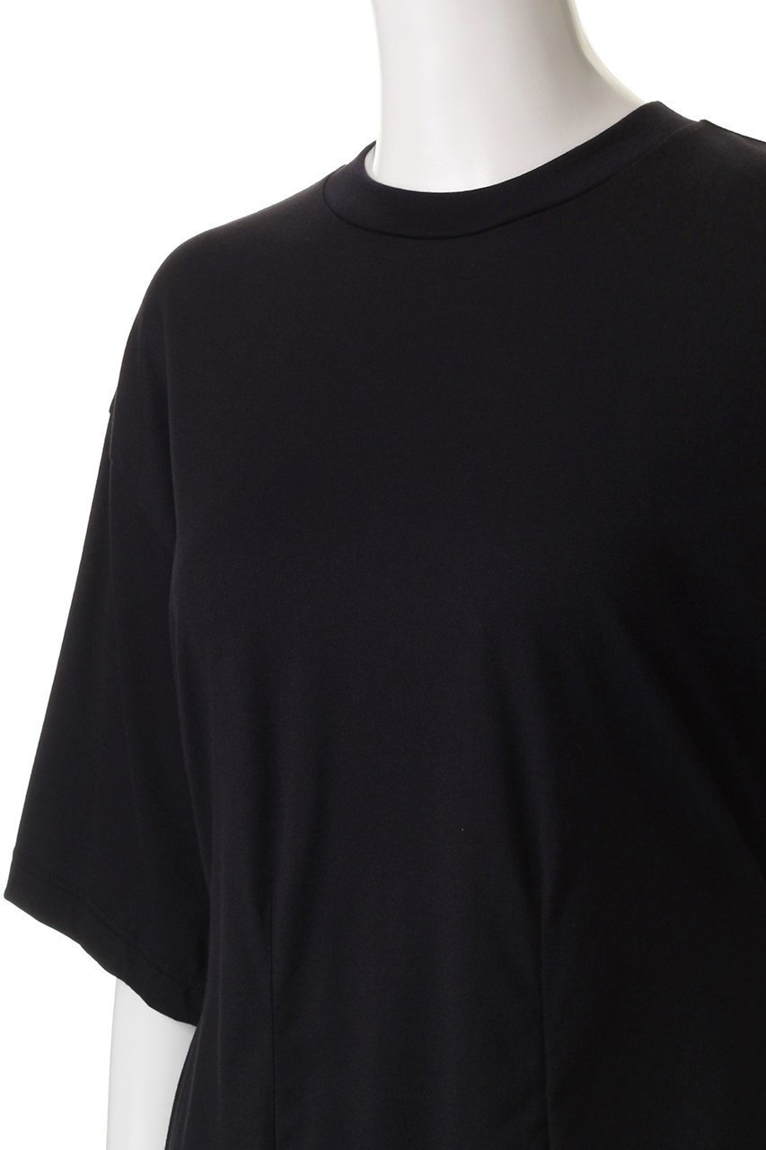 【エンフォルド/ENFOLD】のSHAPE T-SHIRT/Tシャツ 人気、トレンドファッション・服の通販 founy(ファニー) 　ファッション　Fashion　レディースファッション　Fashion for Women　トップス・カットソー　Cut & Sew Tops　シャツ・ブラウス・オフィスカジュアル　Elegant Blouses & Button-Ups　ロングTシャツ・Tシャツ　Longline T-Shirts & Tees　カットソー・ベーシックTシャツ　Cut-and-Sewn Tops / Stretch Tees & Basics　シェイプ　Shape, Slim Fit　ショート　Short, Short Length　スリーブ　Sleeve, Long Sleeve / Short Sleeve　リラックス　Relax, Relaxed Fit　エレガント 上品　Elegant　other-5|ID: prp329100004577598 ipo3291000000032631699