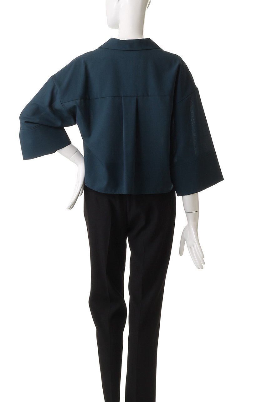 【エンフォルド/ENFOLD】のOPEN-COLLAR CROPPED SHIRTS/シャツ 人気、トレンドファッション・服の通販 founy(ファニー) ファッション Fashion レディースファッション Fashion for Women トップス・カットソー Cut & Sew Tops シャツ・ブラウス・オフィスカジュアル Elegant Blouses & Button-Ups おすすめ Recommended / Our Picks クロップド Cropped, Short Length ストレート Straight, Straight Cut スリーブ Sleeve, Long Sleeve / Short Sleeve セットアップ Set-Up, Coordinated Outfit バランス Balance, Style Balance ロング Long, Long-Length エレガント 上品 Elegant other-4|ID: prp329100004577603 ipo3291000000032631712