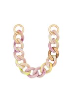 【ルヴィニ パリ/Louvini Paris】のハンドストラップ PETIT ZOE YELLOW-PURPLE|ID: prp329100004577608 ipo3291000000032423558