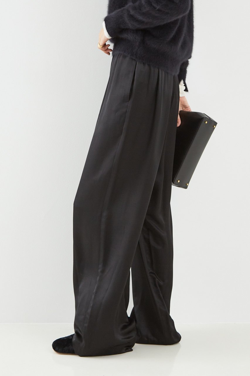 【ザ ストア バイ シー/THE STORE by C】のフェミニンパンツ 人気、トレンドファッション・服の通販 founy(ファニー) 　ファッション　Fashion　レディースファッション　Fashion for Women　パンツ　Pants & Trousers　とろみ　Fluid, Flowy Fabric　なめらか　Smooth, Silky Texture　ギャザー　Gathered, Ruffled　サテン　Satin, Glossy Fabric　シルク　Silk, 100% Silk　フェミニン　Feminine, Girly　other-2|ID: prp329100004577611 ipo3291000000035692593