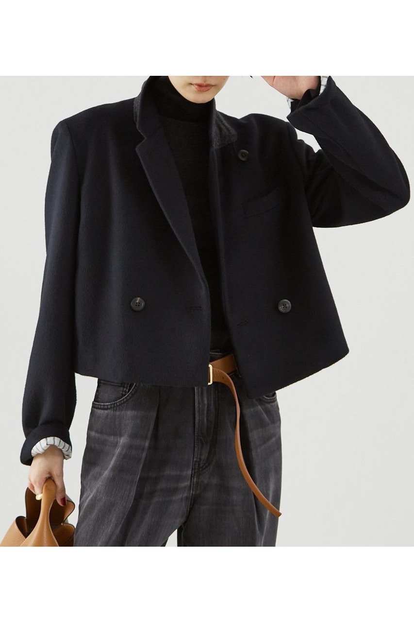 【ザ ストア バイ シー/THE STORE by C】のショートコート 人気、トレンドファッション・服の通販 founy(ファニー) 　ファッション　Fashion　レディースファッション　WOMEN　アウター　Coat Outerwear　コート　Coats　おすすめ　Recommend　アンゴラ　Angola　コンパクト　Compact　ショート　Short　トレンド　Trend　ロング　Long　エレガント 上品　Elegant　other-5|ID: prp329100004577613 ipo3291000000032423599