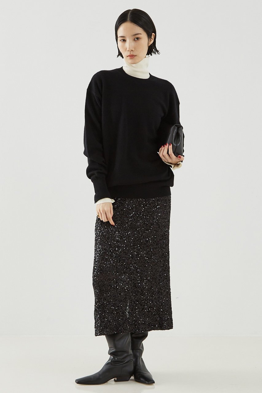 【ザ ストア バイ シー/THE STORE by C】のウールクルーニットプルオーバー 人気、トレンドファッション・服の通販 founy(ファニー) 　ファッション　Fashion　レディースファッション　Fashion for Women　トップス・カットソー　Cut & Sew Tops　ニット　Knit Tops & Sweaters　カジュアルプルオーバー・ニットトップス　Pullovers & Knit Tops / Casual Pullovers　おすすめ　Recommended / Our Picks　other-8|ID: prp329100004577620 ipo3291000000035260623