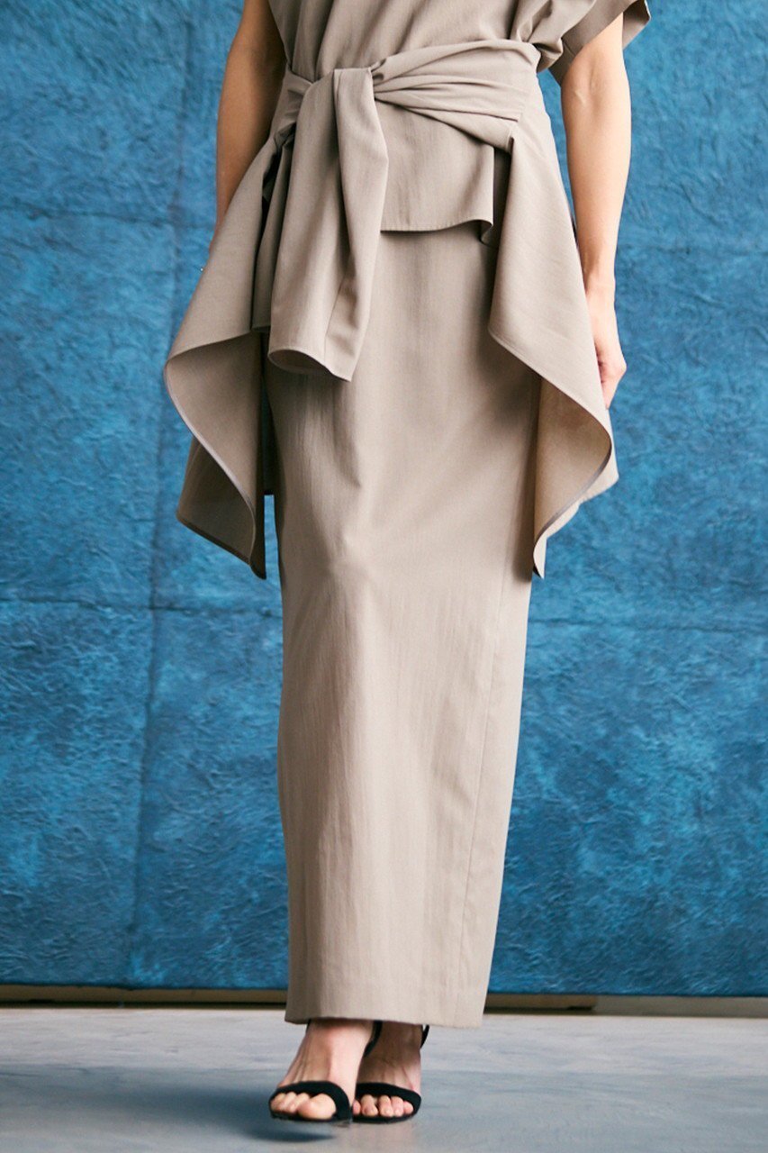【ベイジ,/BEIGE,】のBATEAU(バトー)/イージーウエストIラインロングスカート 人気、トレンドファッション・服の通販 founy(ファニー) 　ファッション　Fashion　レディースファッション　Fashion for Women　スカート　Skirts　ロングスカート　Long Skirts / Maxi & Midi Skirts　2025年　2025　2025-2026秋冬・A/W　Autumn/Winter 2025–26 AW25–26　ロング　Long, Long-Length　エレガント 上品　Elegant　定番　Standard, Basic Item　A/W・秋冬　Autumn/Winter　other-7|ID: prp329100004577625 ipo3291000000032631720