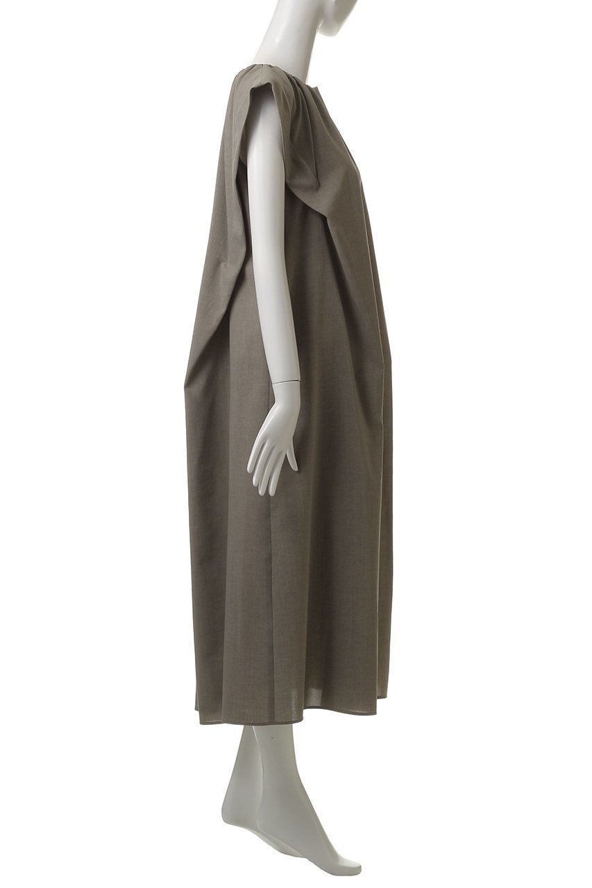【ベイジ,/BEIGE,】のBATEAU(バトー)/フレンチスリーブAラインタックワンピース 人気、トレンドファッション・服の通販 founy(ファニー) 　ファッション　Fashion　レディースファッション　Fashion for Women　ワンピース　Dresses　チュニック　Tunic Tops & Dresses　2025年　2025　2025-2026秋冬・A/W　Autumn/Winter 2025–26 AW25–26　スリーブ　Sleeve, Long Sleeve / Short Sleeve　チュニック　Tunic, Long Top　フレンチ　French, French Style　ロング　Long, Long-Length　ビジネス 仕事 通勤　Business / Work / Commuting　旅行　Travel　A/W・秋冬　Autumn/Winter　other-3|ID: prp329100004577633 ipo3291000000032423751
