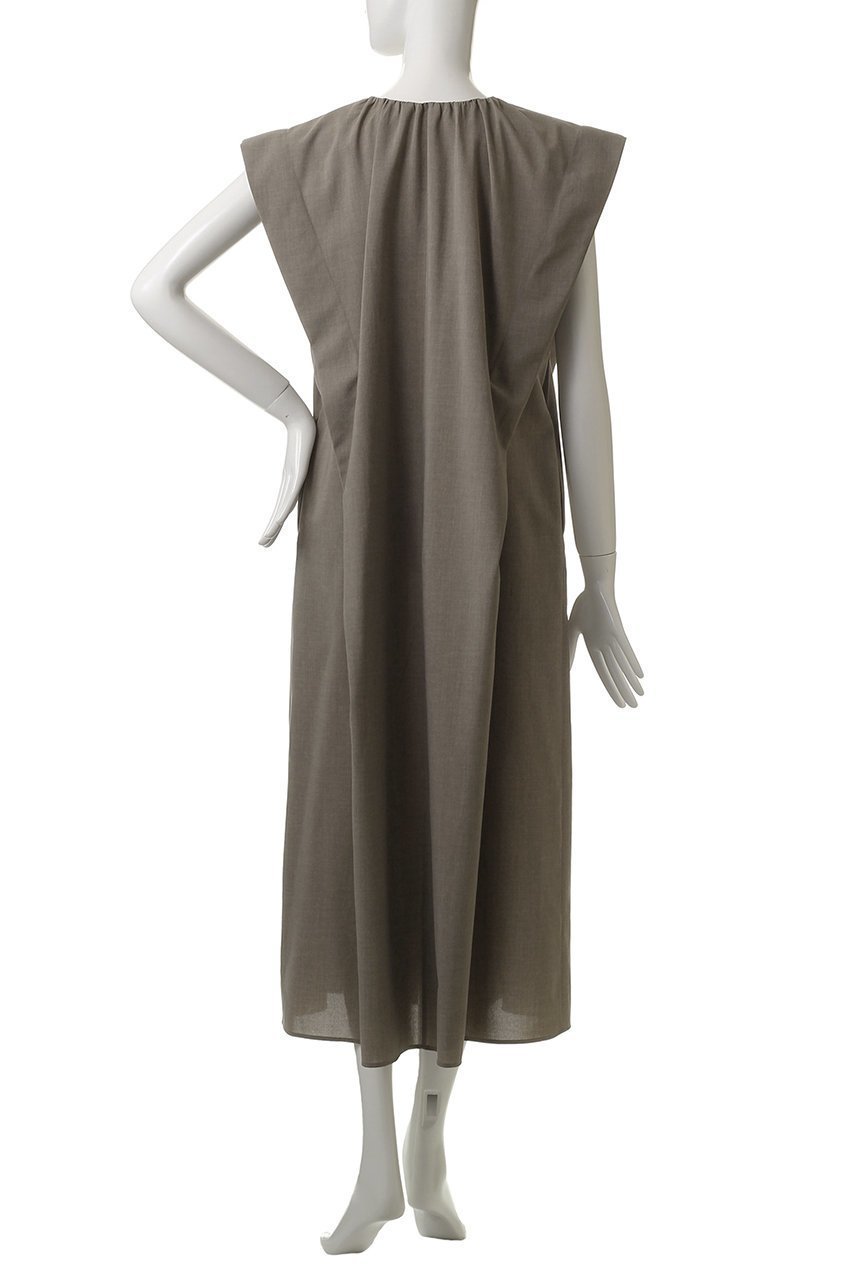 【ベイジ,/BEIGE,】のBATEAU(バトー)/フレンチスリーブAラインタックワンピース 人気、トレンドファッション・服の通販 founy(ファニー) 　ファッション　Fashion　レディースファッション　Fashion for Women　ワンピース　Dresses　チュニック　Tunic Tops & Dresses　2025年　2025　2025-2026秋冬・A/W　Autumn/Winter 2025–26 AW25–26　スリーブ　Sleeve, Long Sleeve / Short Sleeve　チュニック　Tunic, Long Top　フレンチ　French, French Style　ロング　Long, Long-Length　ビジネス 仕事 通勤　Business / Work / Commuting　旅行　Travel　A/W・秋冬　Autumn/Winter　other-4|ID: prp329100004577633 ipo3291000000032423753