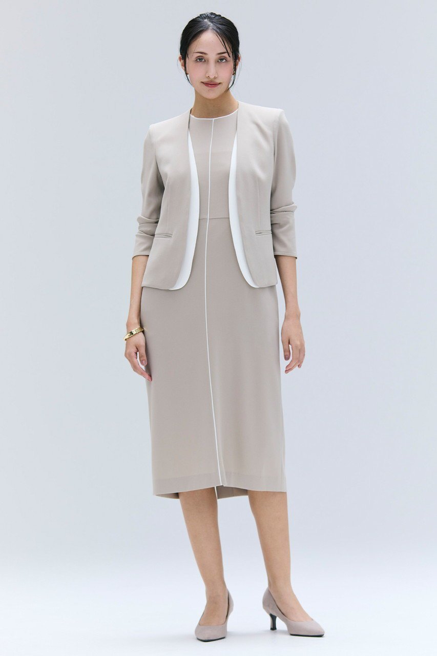 【ベイジ,/BEIGE,】のCINDY(シンディ)/ダブルカラージャケット 人気、トレンドファッション・服の通販 founy(ファニー) 　ファッション　Fashion　レディースファッション　Fashion for Women　アウター　Coat / Outerwear Collection　レディースジャケット・軽アウター　Jackets　2025年　2025　2025-2026秋冬・A/W　Autumn/Winter 2025–26 AW25–26　ジャケット　Jacket, Outerwear　スリム　Slim, Slim Fit　タイトスカート　Pencil Skirt, Tight Skirt　ダブル　Double, Double-Breasted　フォーマル　Formal, Dressy　エレガント 上品　Elegant　A/W・秋冬　Autumn/Winter　other-7|ID: prp329100004577637 ipo3291000000032631740