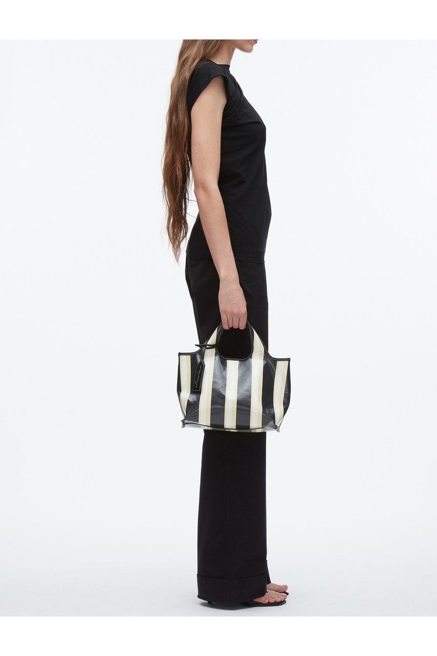 【スリーワン フィリップリム/3.1 Phillip Lim】のDUAL STRIPE MINI MARKET トートバッグ 人気、トレンドファッション・服の通販 founy(ファニー) 　ファッション　Fashion　レディースファッション　Fashion for Women　バッグ　Bags　2025年　2025　2025-2026秋冬・A/W　Autumn/Winter 2025–26 AW25–26　ストライプ　Stripe, Striped Pattern　ポーチ　Pouch, Small Case　A/W・秋冬　Autumn/Winter　財布　Wallet, Purse　other-2|ID: prp329100004577640 ipo3291000000032423796