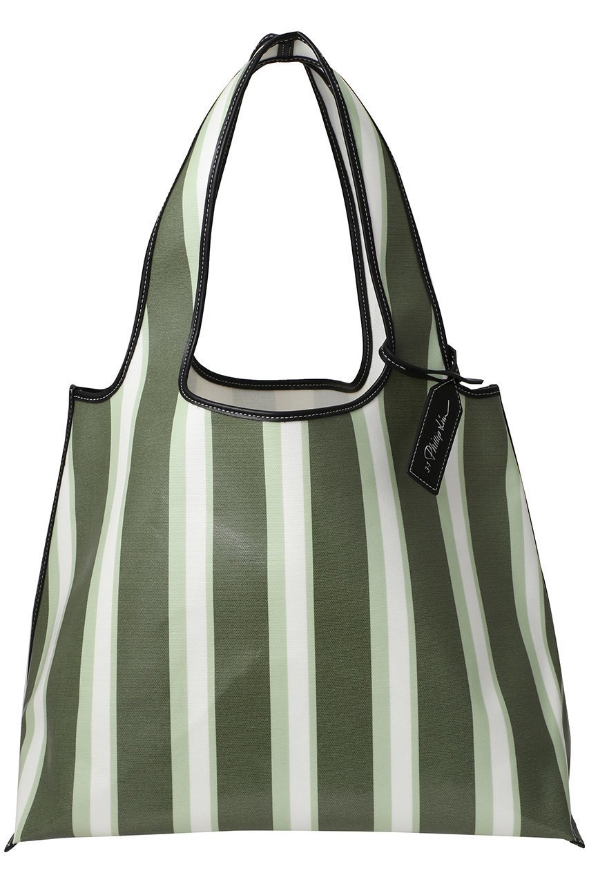 【スリーワン フィリップリム/3.1 Phillip Lim】のDUAL STRIPE MARKET トートバッグ インテリア・キッズ・メンズ・レディースファッション・服の通販 founy(ファニー) 　ファッション　Fashion　レディースファッション　Fashion for Women　バッグ　Bags　2025年　2025　2025-2026秋冬・A/W　Autumn/Winter 2025–26 AW25–26　ストライプ　Stripe, Striped Pattern　ポーチ　Pouch, Small Case　A/W・秋冬　Autumn/Winter　タイムマルチ|ID: prp329100004577642 ipo3291000000032423807