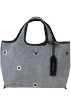 【スリーワン フィリップリム/3.1 Phillip Lim】のDENIM MINI MARKET WITH GROMMETS トートバッグ ウォッシュインディゴ|ID: prp329100004577644 ipo3291000000035930966