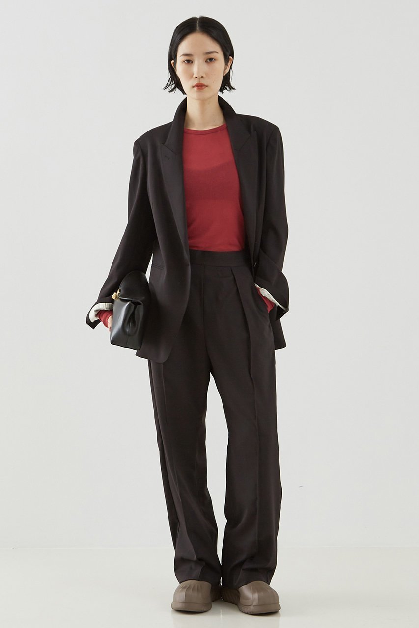 【ザ ストア バイ シー/THE STORE by C】のワイドトラウザーズ 人気、トレンドファッション・服の通販 founy(ファニー) 　ファッション　Fashion　レディースファッション　Fashion for Women　パンツ　Pants & Trousers　おすすめ　Recommended / Our Picks　シューズ　Shoes, Footwear　ジャケット　Jacket, Outerwear　バランス　Balance, Style Balance　フロント　Front, Front Design　ワイド　Wide, Wide Fit　other-4|ID: prp329100004577649 ipo3291000000032919461