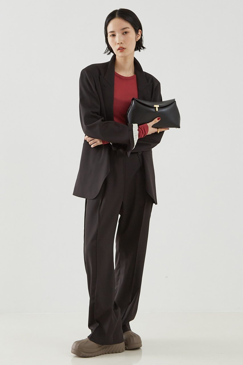 【ザ ストア バイ シー/THE STORE by C】のワイドトラウザーズ 人気、トレンドファッション・服の通販 founy(ファニー) 　ファッション　Fashion　レディースファッション　Fashion for Women　パンツ　Pants & Trousers　おすすめ　Recommended / Our Picks　シューズ　Shoes, Footwear　ジャケット　Jacket, Outerwear　バランス　Balance, Style Balance　フロント　Front, Front Design　ワイド　Wide, Wide Fit　other-6|ID: prp329100004577649 ipo3291000000032919480