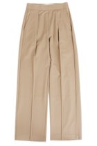 【ザ ストア バイ シー/THE STORE by C】のワイドトラウザーズ 人気、トレンドファッション・服の通販 founy(ファニー) ファッション Fashion レディースファッション Fashion for Women パンツ Pants & Trousers おすすめ Recommended / Our Picks シューズ Shoes, Footwear ジャケット Jacket, Outerwear バランス Balance, Style Balance フロント Front, Front Design ワイド Wide, Wide Fit thumbnail ベージュ|ID: prp329100004577649 ipo3291000000035260563