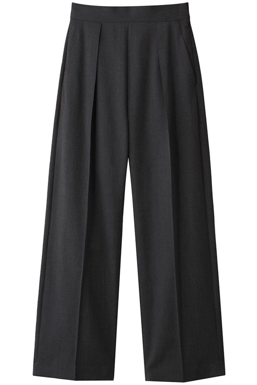 【ザ ストア バイ シー/THE STORE by C】のワイドトラウザーズ インテリア・キッズ・メンズ・レディースファッション・服の通販 founy(ファニー) 　ファッション　Fashion　レディースファッション　Fashion for Women　パンツ　Pants & Trousers　おすすめ　Recommended / Our Picks　シューズ　Shoes, Footwear　ジャケット　Jacket, Outerwear　バランス　Balance, Style Balance　フロント　Front, Front Design　ワイド　Wide, Wide Fit　チャコールグレー|ID: prp329100004577649 ipo3291000000035692602