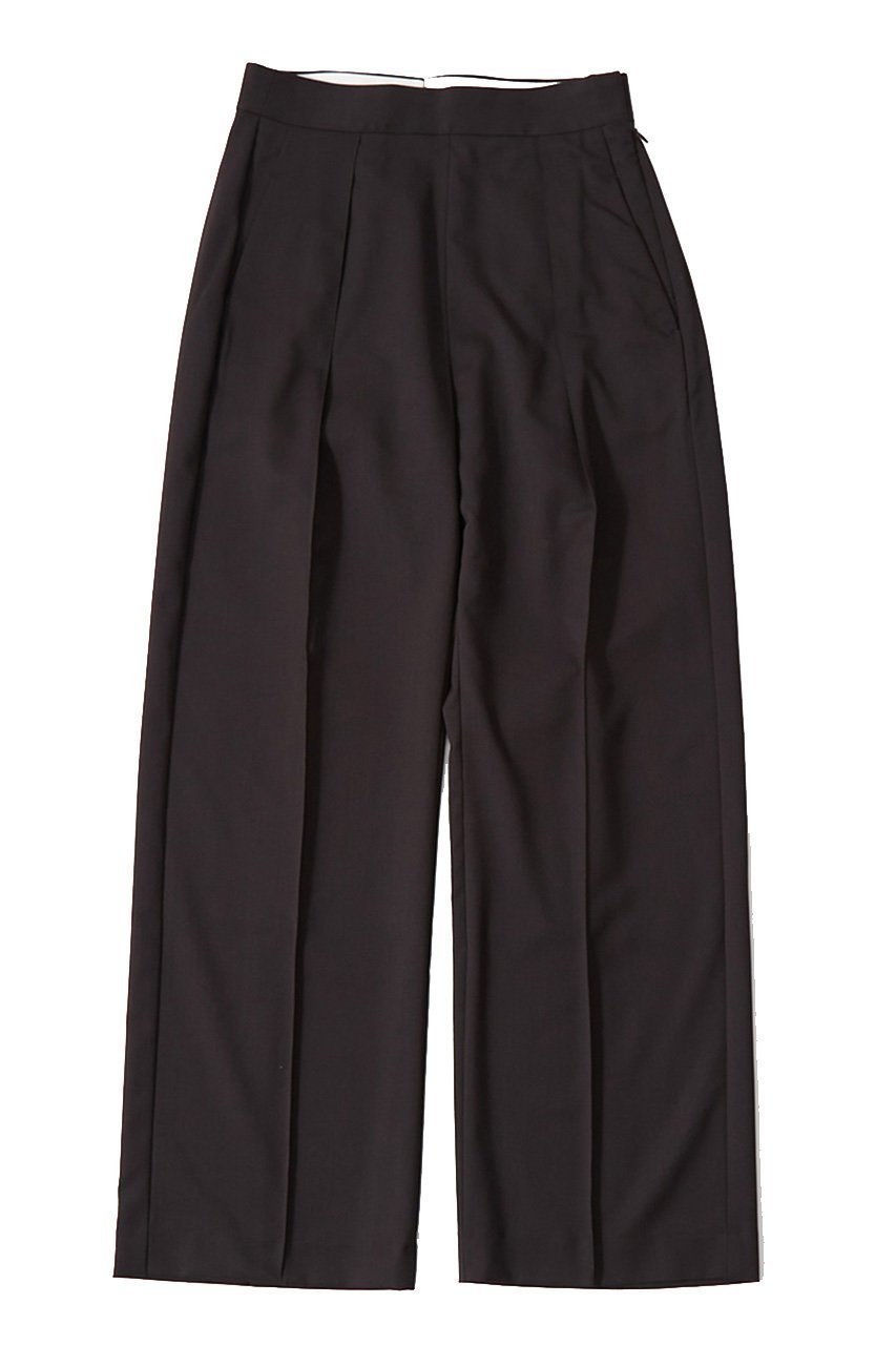 【ザ ストア バイ シー/THE STORE by C】のワイドトラウザーズ インテリア・キッズ・メンズ・レディースファッション・服の通販 founy(ファニー) 　ファッション　Fashion　レディースファッション　Fashion for Women　パンツ　Pants & Trousers　おすすめ　Recommended / Our Picks　シューズ　Shoes, Footwear　ジャケット　Jacket, Outerwear　バランス　Balance, Style Balance　フロント　Front, Front Design　ワイド　Wide, Wide Fit　チョコ|ID: prp329100004577649 ipo3291000000035692603