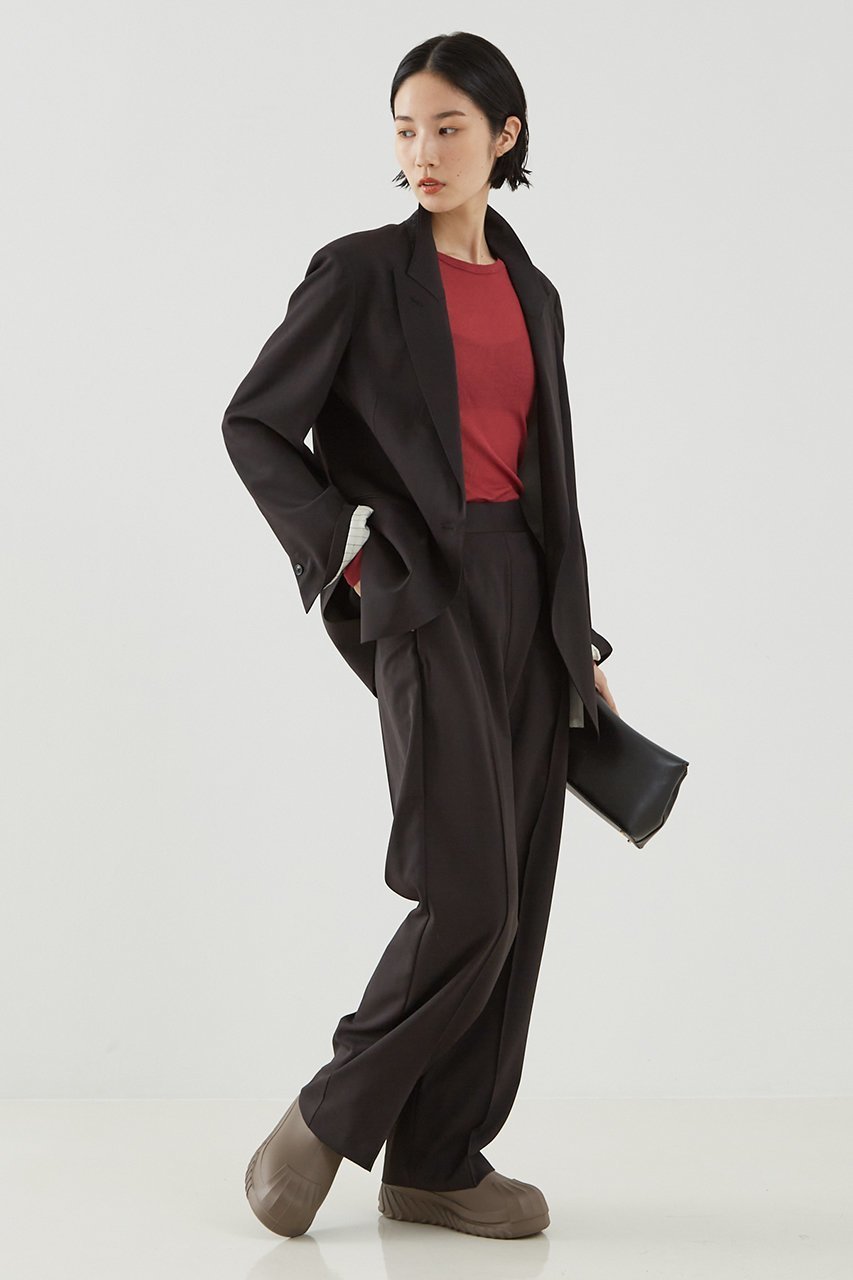 【ザ ストア バイ シー/THE STORE by C】のワイドトラウザーズ 人気、トレンドファッション・服の通販 founy(ファニー) 　ファッション　Fashion　レディースファッション　Fashion for Women　パンツ　Pants & Trousers　おすすめ　Recommended / Our Picks　シューズ　Shoes, Footwear　ジャケット　Jacket, Outerwear　バランス　Balance, Style Balance　フロント　Front, Front Design　ワイド　Wide, Wide Fit　other-5|ID: prp329100004577649 ipo3291000000035692607