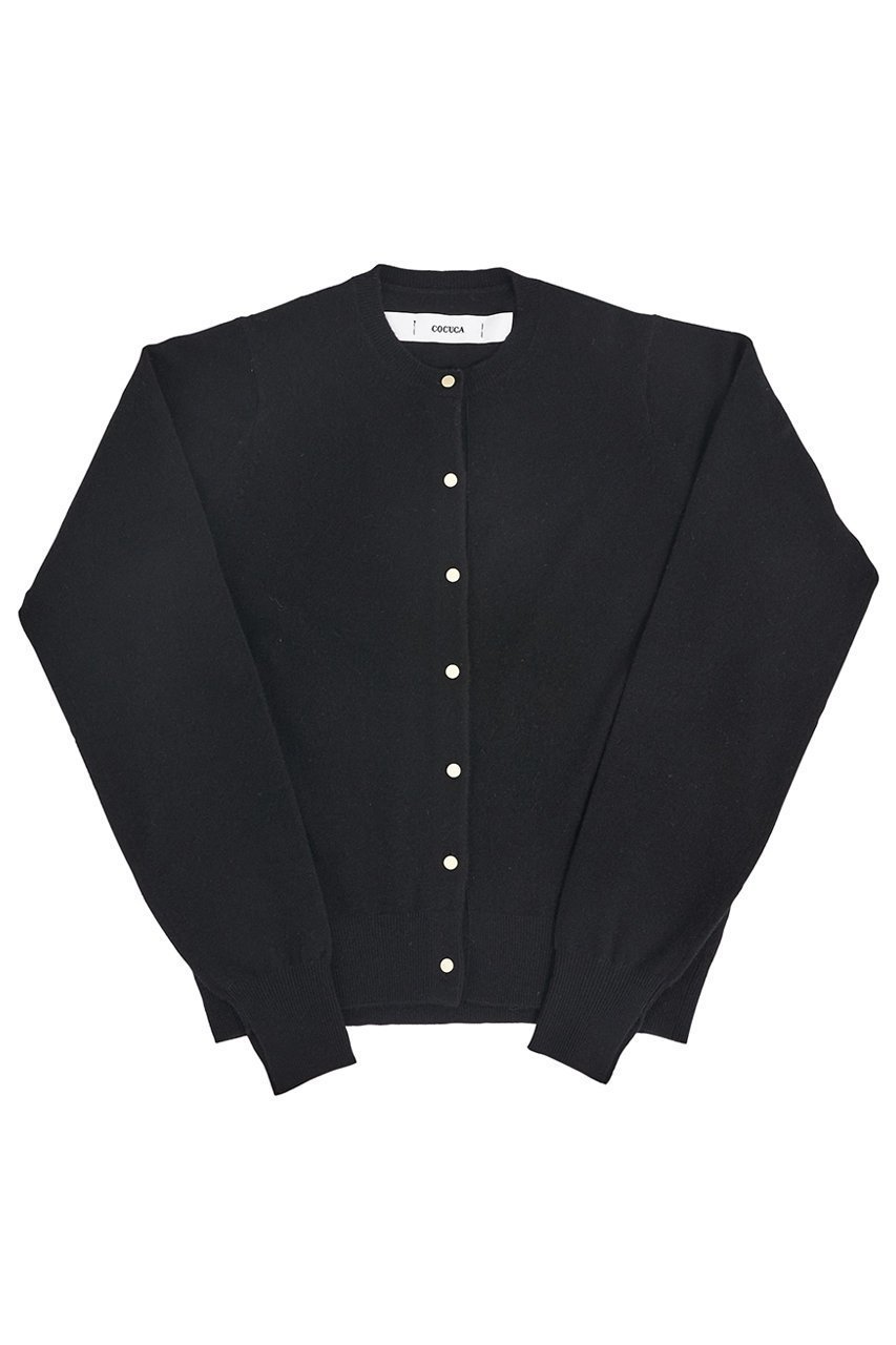 【ザ ストア バイ シー/THE STORE by C】のウールカーディガン インテリア・キッズ・メンズ・レディースファッション・服の通販 founy(ファニー) 　ファッション　Fashion　レディースファッション　Ladies' Fashion Online　トップス・カットソー　Tops/Tshirt　ニット　Knit Tops　カーディガン　Cardigans　おすすめ　Recommend　カシミヤ　Cashmere　カーディガン　Cardigan　シンプル　Simple　セットアップ　Set Up　ブラック|ID: prp329100004577652 ipo3291000000032423878