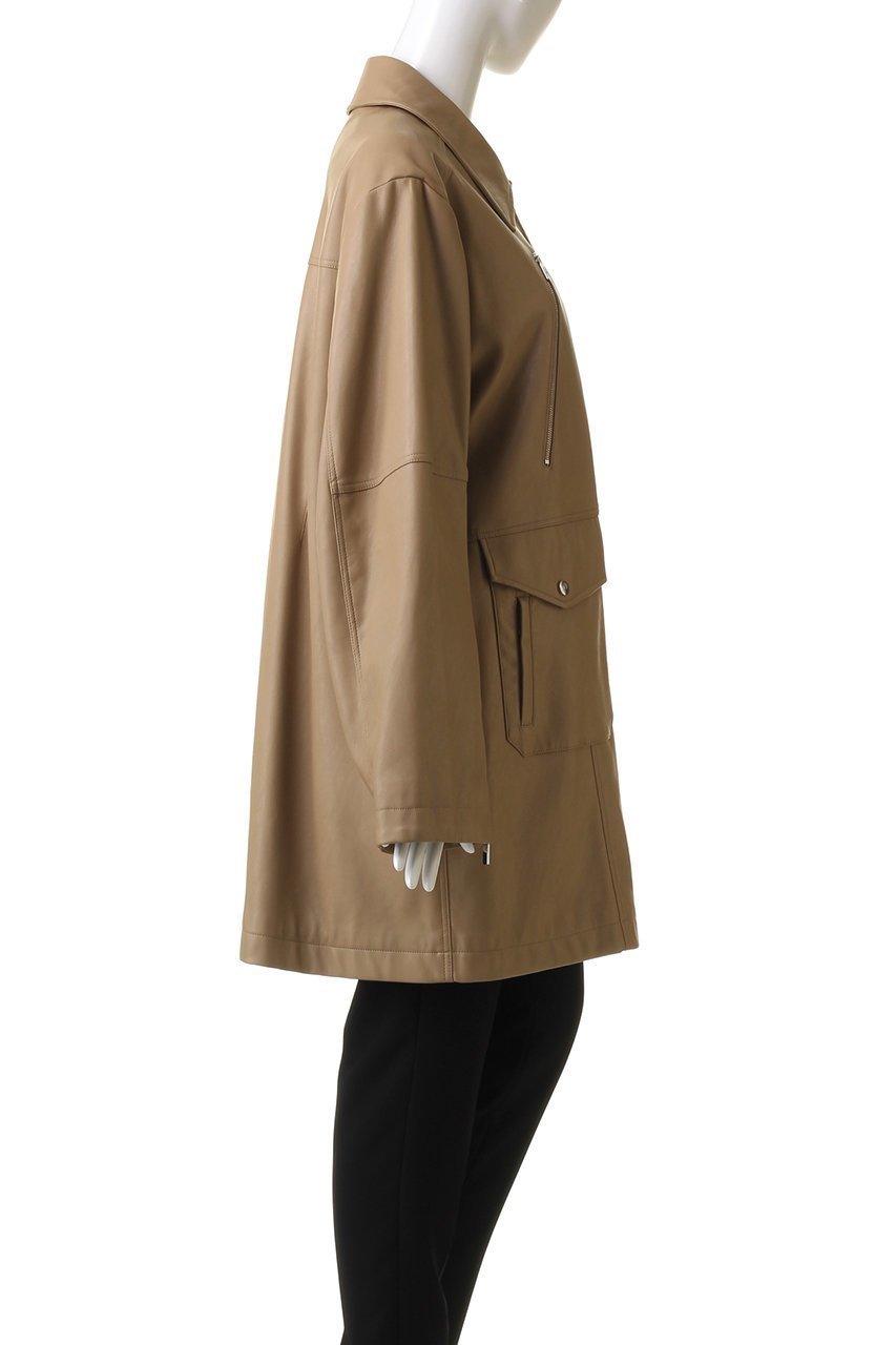 【プランク プロジェクト/PRANK PROJECT】の【UNISEX】フェイクレザーミドルコート / faux Leather Middle Coat 人気、トレンドファッション・服の通販 founy(ファニー) 　ファッション　Fashion　レディースファッション　Fashion for Women　アウター　Coat / Outerwear Collection　コート・ロングコート・ピーコート　Long Coats, Peacoats & More　ユニセックス　Unisex, Genderless　ミドル　Middle Length, Mid Height　メタル　Metal, Metal Parts　リアル　Real, Realistic　ロング　Long, Long-Length　今季　This Season, Current Season　冬　Winter / This Winter　other-3|ID: prp329100004577654 ipo3291000000035687392